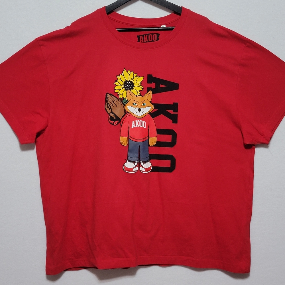 AKOO Big & Tall Graphic‎ Tee Size 5XL #589
